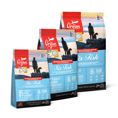 Orijen Grain Free Dog Food - Six Fish