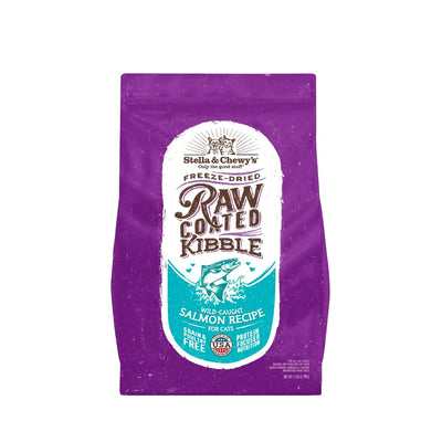 Stella & Chewy's - Freeze Dried Raw Coated Kibble for Cats (Wild-Caught Salmon Recipe)