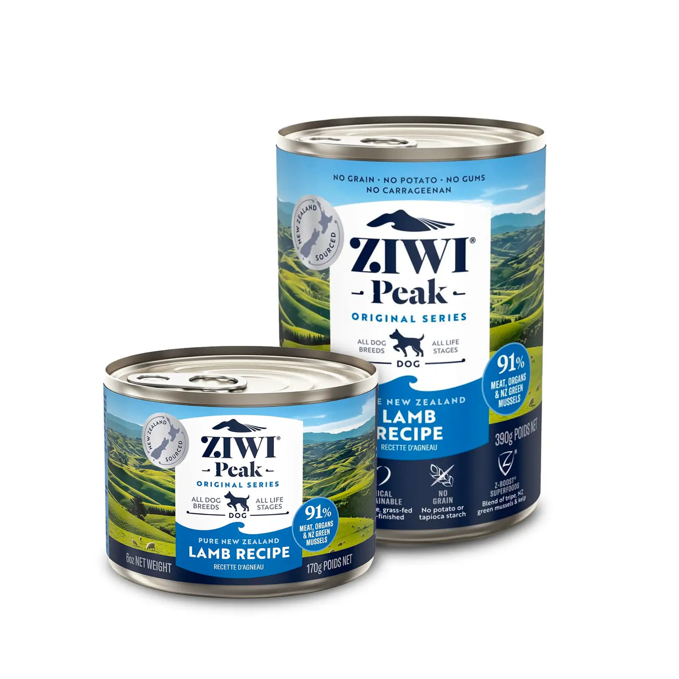 ZiwiPeak Moist Dog Food - Lamb Recipe