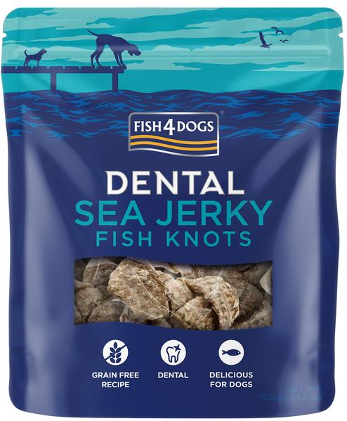 Fish4Dogs Sea Jerky Fish Knots 100g