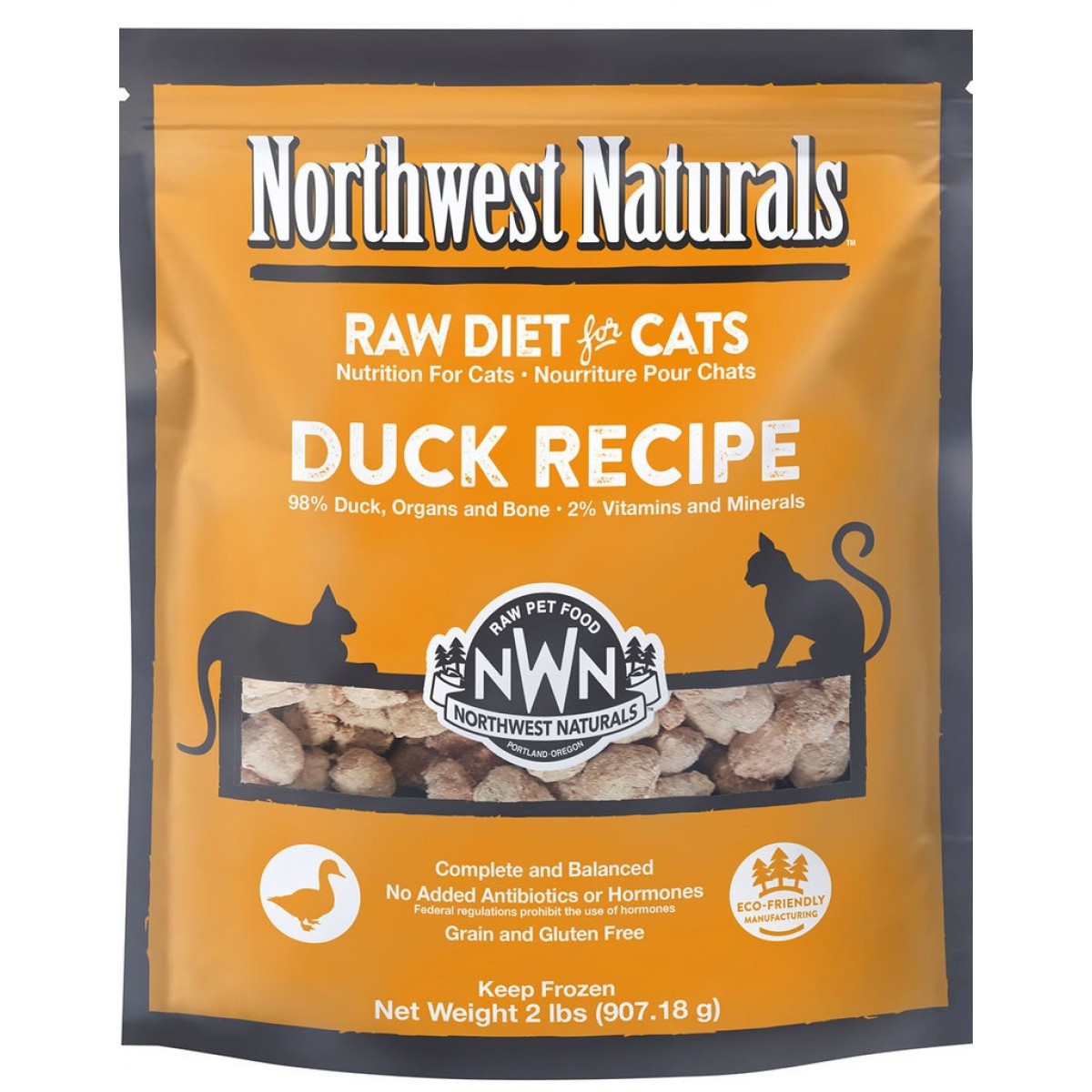 Northwest Naturals 凍乾貓糧 - 鴨味