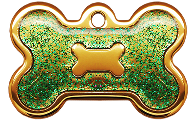 Shiny Glitter Collection - IP Gold Bone