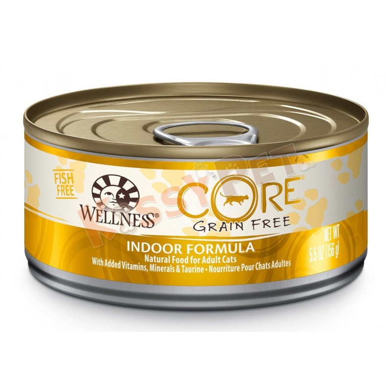 Wellness core indoor wet shop cat food