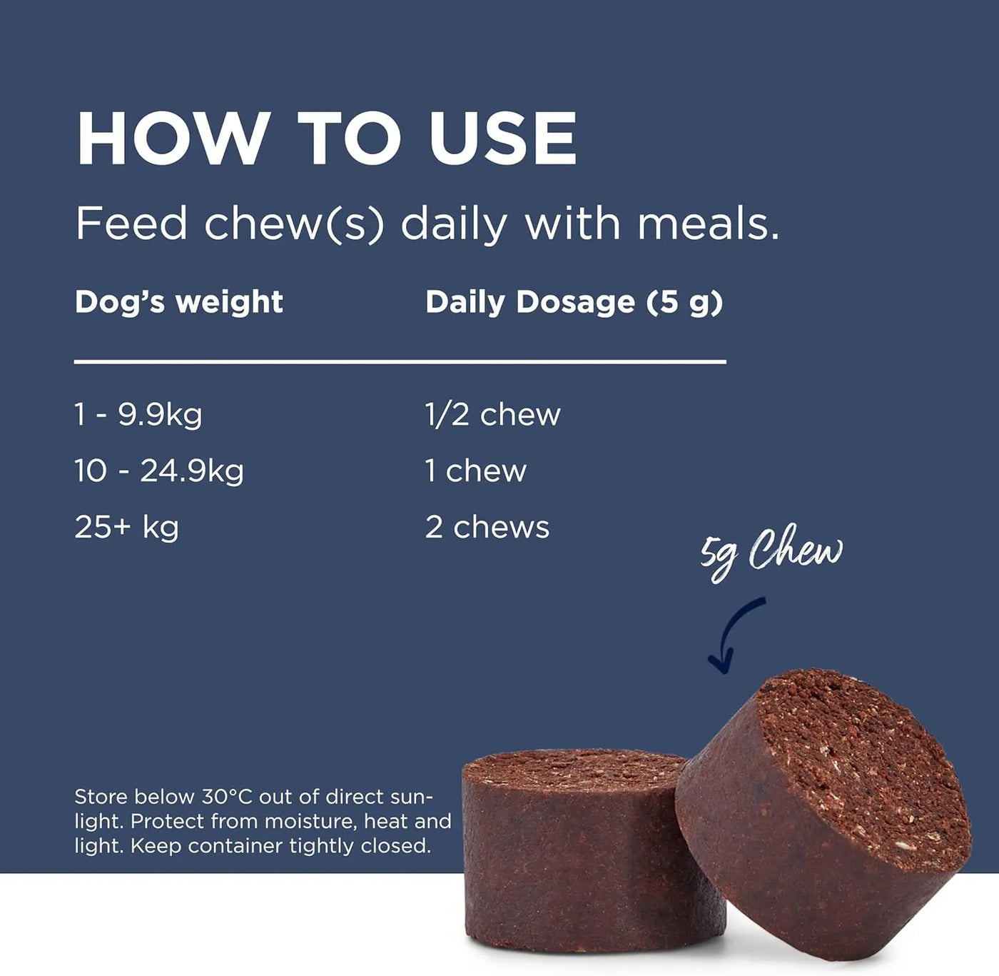 PAW - Osteocare Chews (Joint Supplement For Dogs) 500g - 100 Chews
