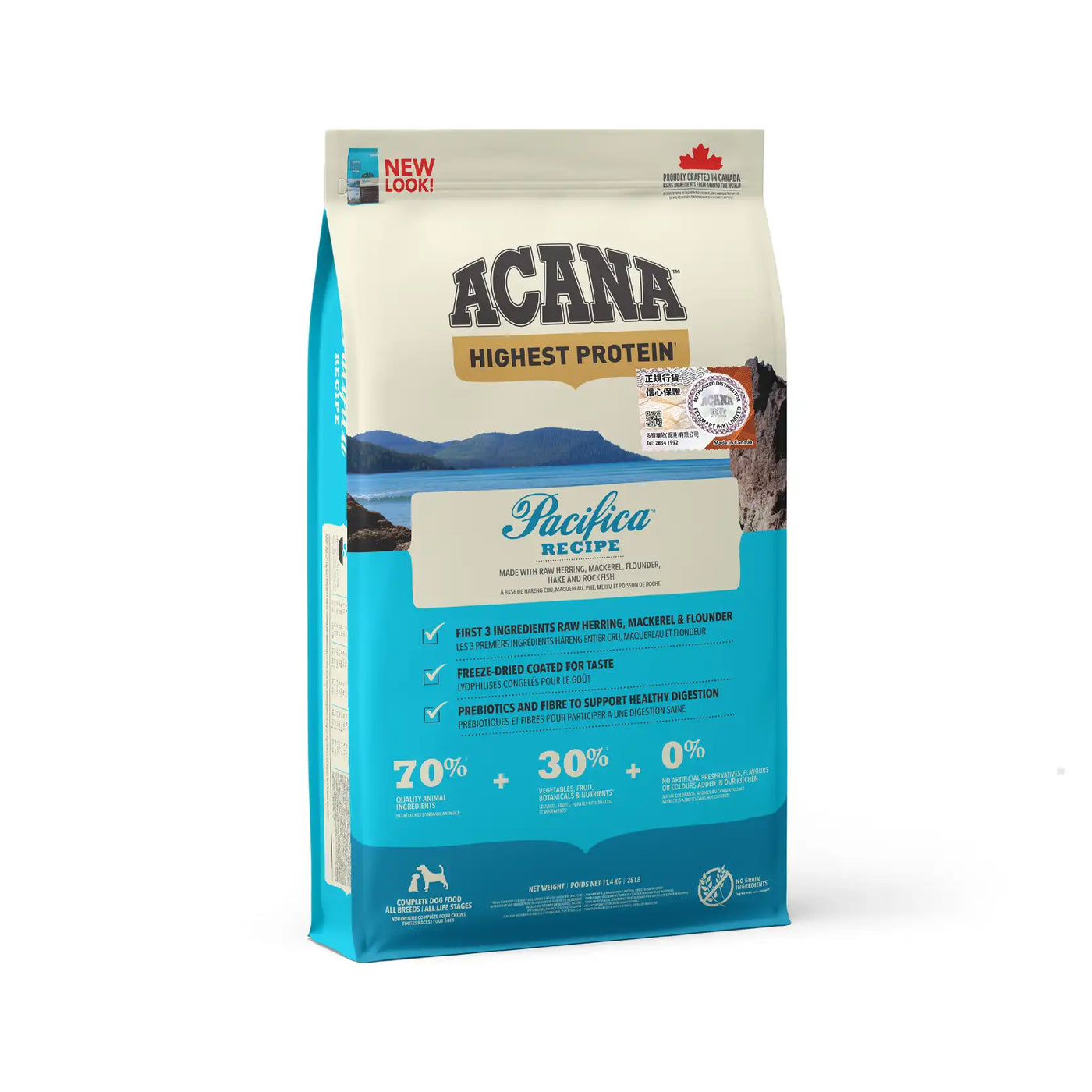 ACANA® Canada | Pacifica® Highest Protein Dry Dog Food | Vetopia
