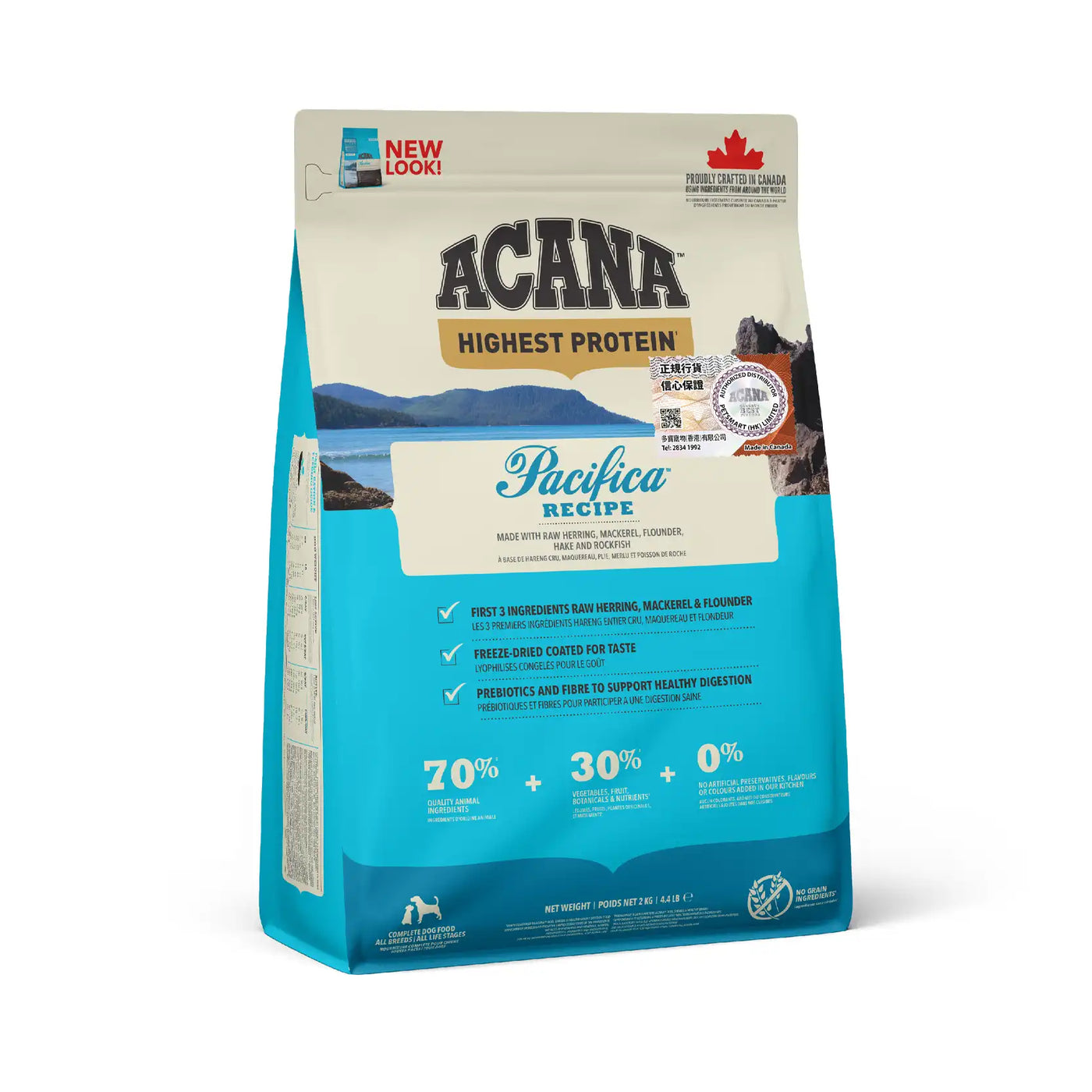 ACANA® Canada | Pacifica® Highest Protein Dry Dog Food | Vetopia