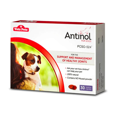 Antinol Joint Soft Gel Capsule | Vetz Petz Dog Supplement | Vetopia