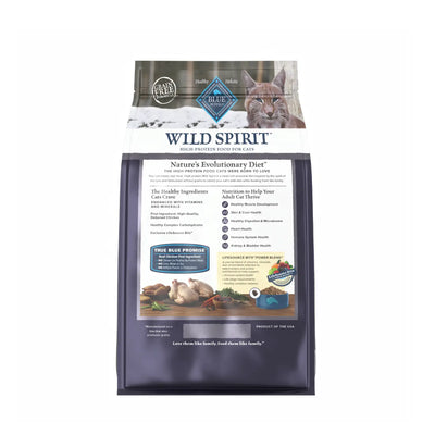Blue Buffalo Grain-Free Cat Food - WILD Spirit Indoor Adult Chicken Recipe