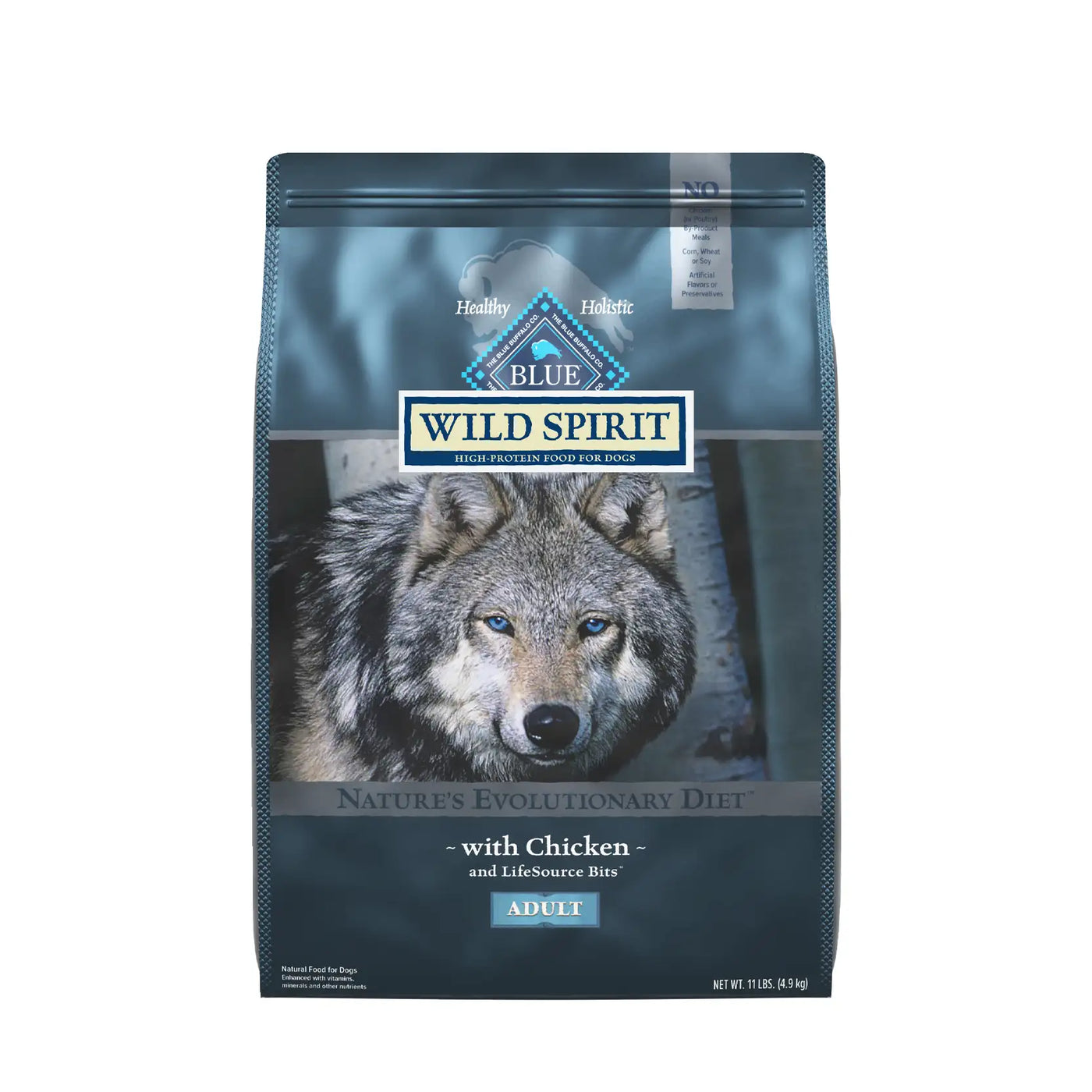 Blue Buffalo Grain-Free Dog Food - WILD Spirit Adult Chicken Recipe