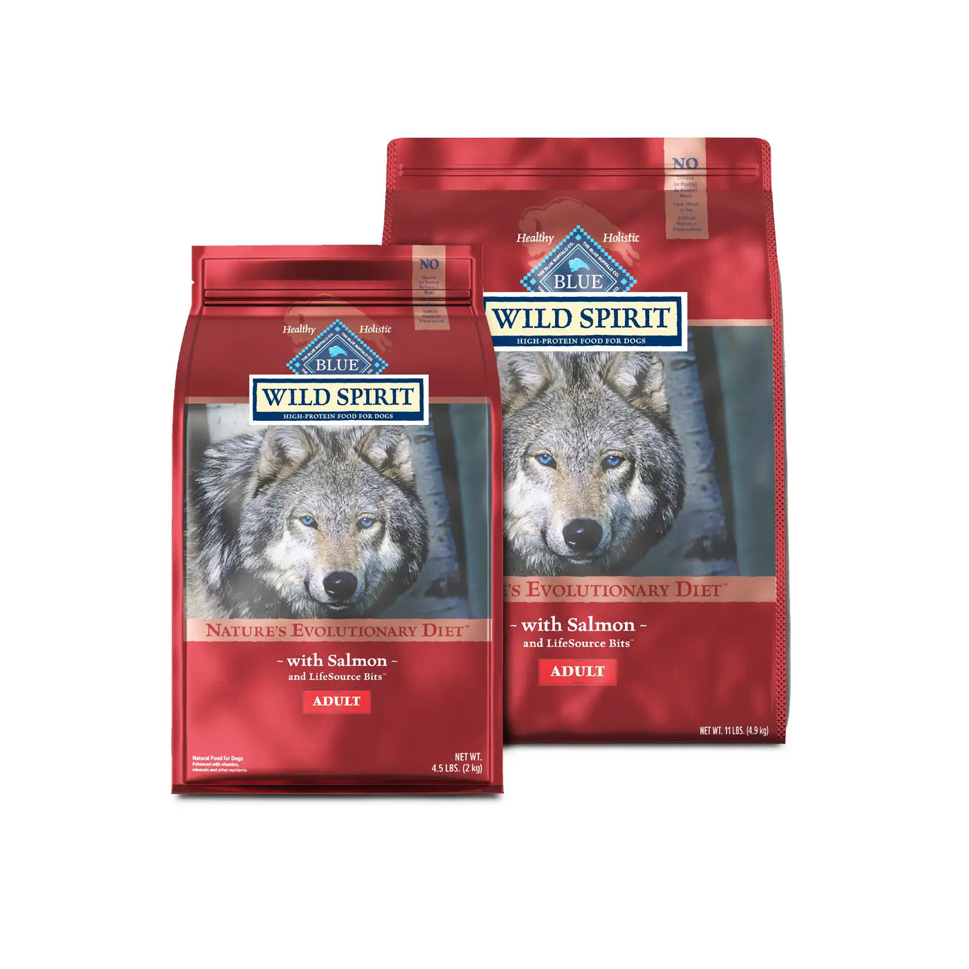 Blue Buffalo Grain-Free Dog Food - WILD Spirit Adult Salmon Recipe