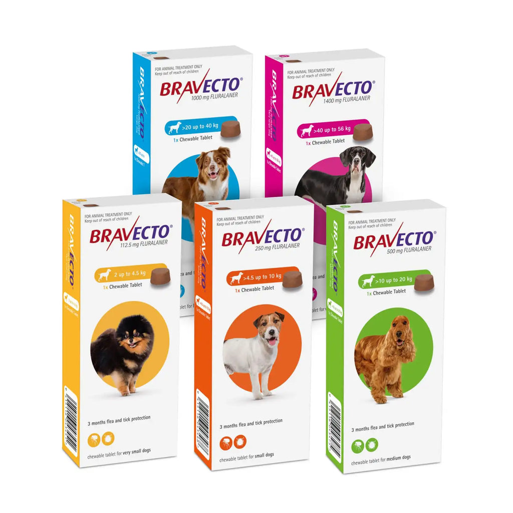 Bravecto Fleas And Ticks for pets Vetopia