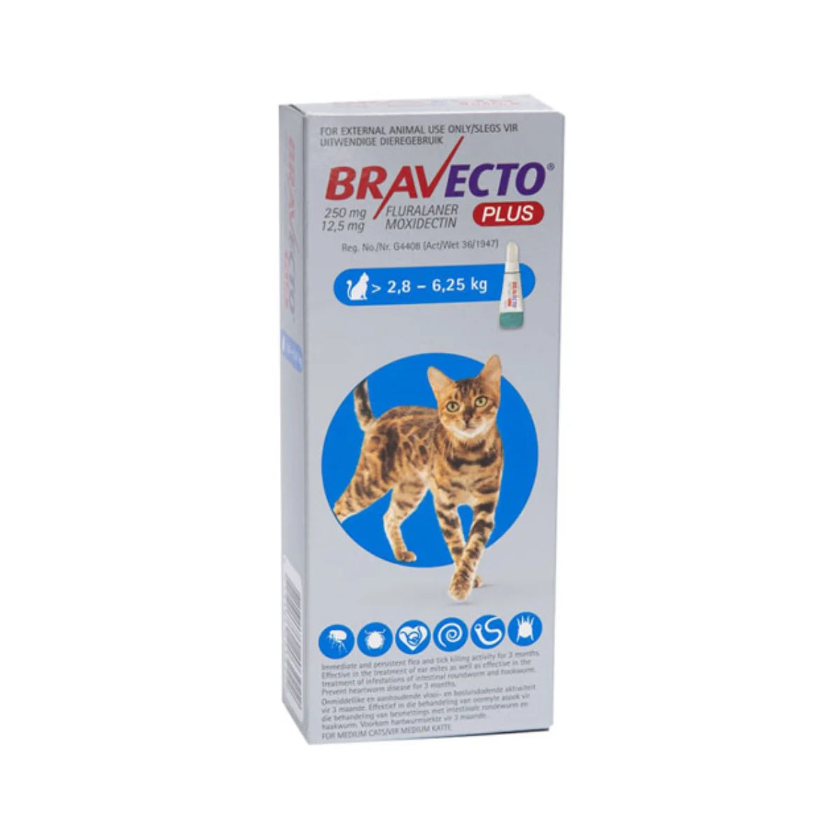 Bravecto Plus Spot-on For Cats