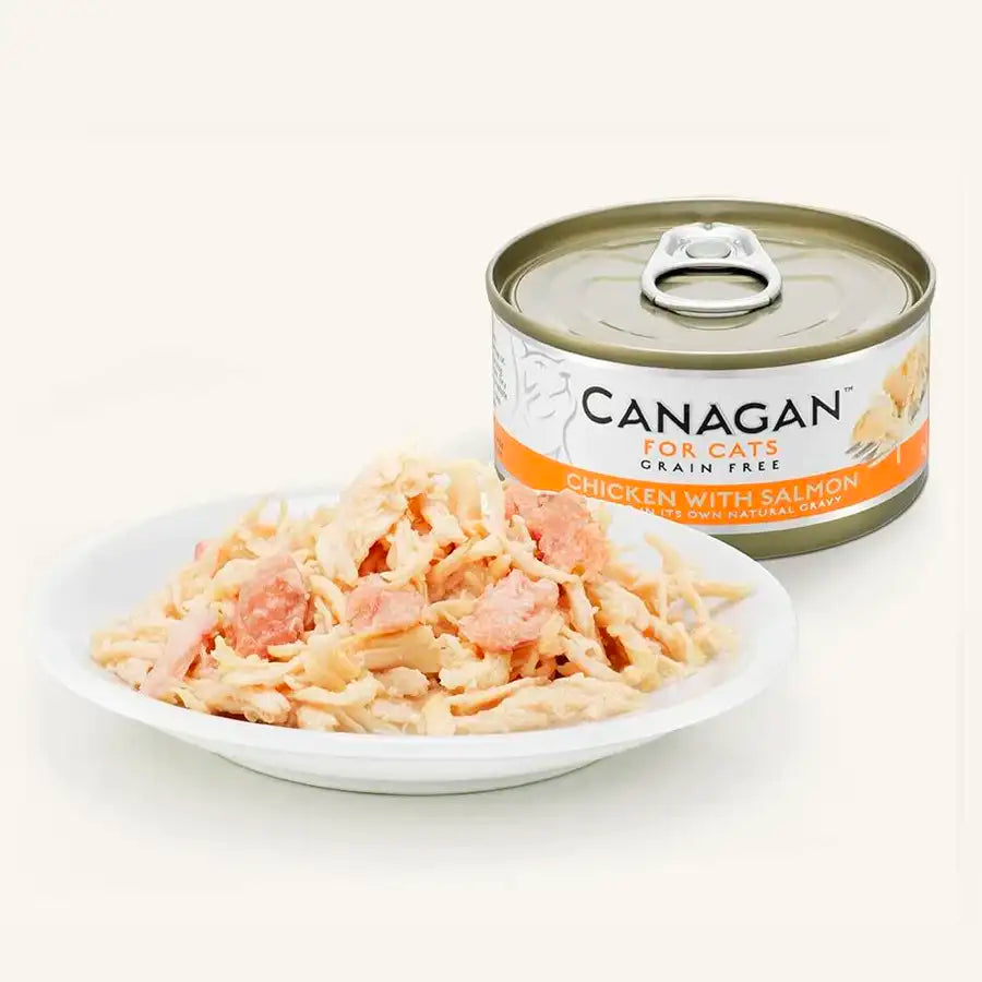 Canagan Cat Canned Food Chicken With Salmon 75g