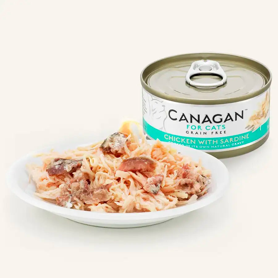 Canagan Cat Canned Food Chicken With Sardine 75g