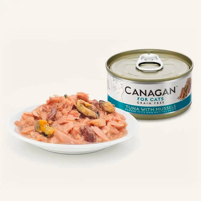 Canagan Cat Canned Food Tuna With Mussels 75g
