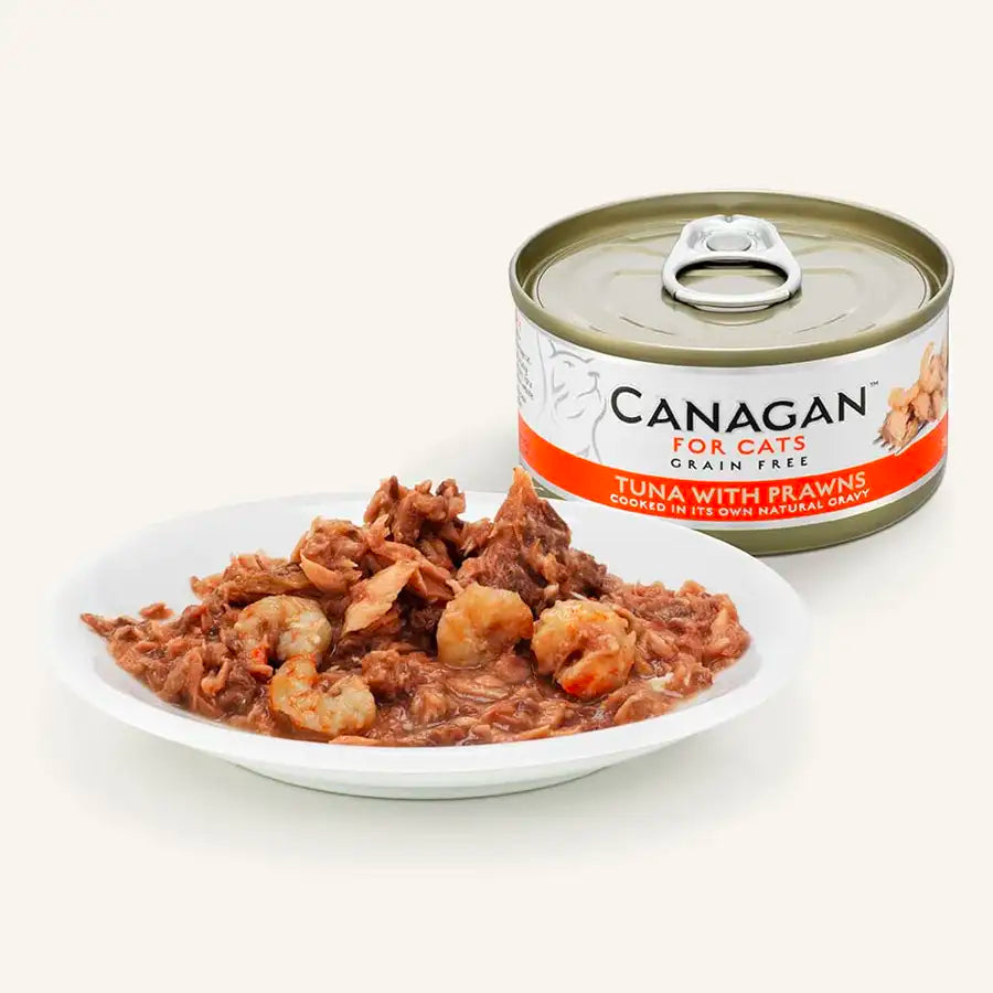 CANAGAN CANAGAN Cat Canned Food Tuna With Prawns 75g Vetopia