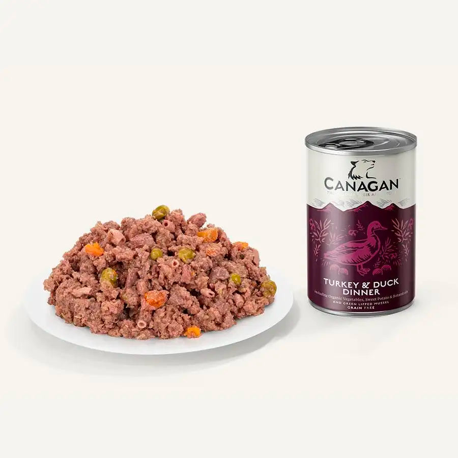 Canagan Dog Canned Food Turkey & Duck Dinner 400g