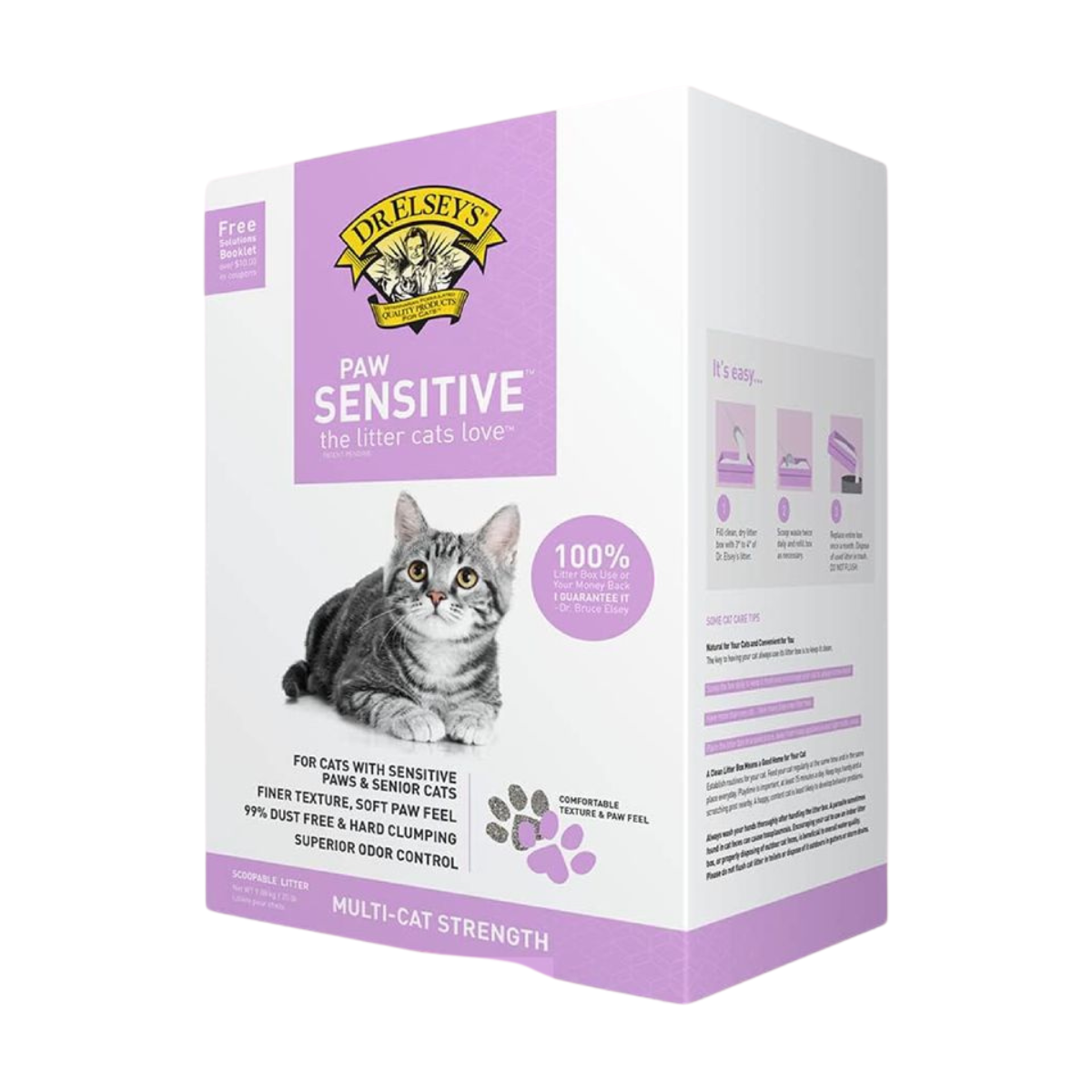 Dr. Elsey's Paw Sensitive Cat Litter 20lb Vetopia