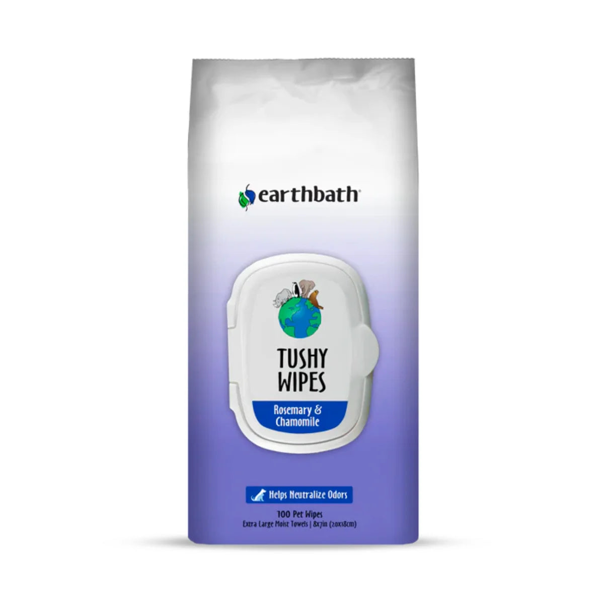 earthbath® | Tushy Wipes for Pets, Neutralizes Odors | Vetopia