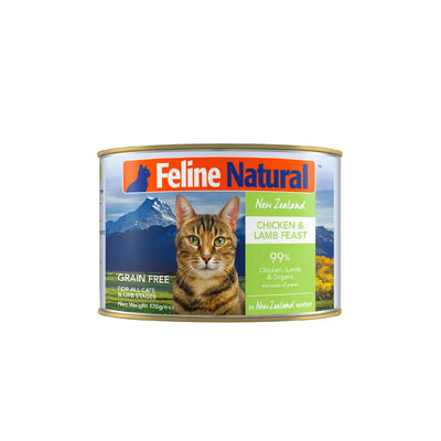 Feline Natural Canned Cat Food - Chicken & Lamb