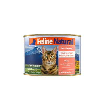 Feline Natural Canned Cat Food - Lamb & King Salmon