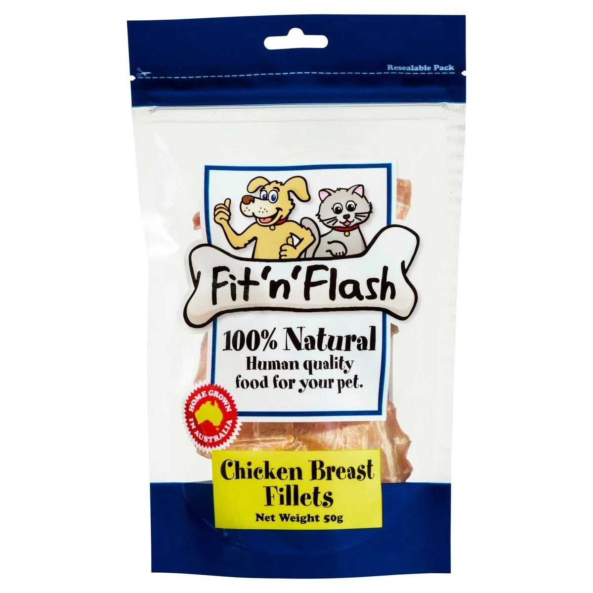 Fit'n'Flash | Chicken Breast Fillet | Natural Pet Treats | Vetopia