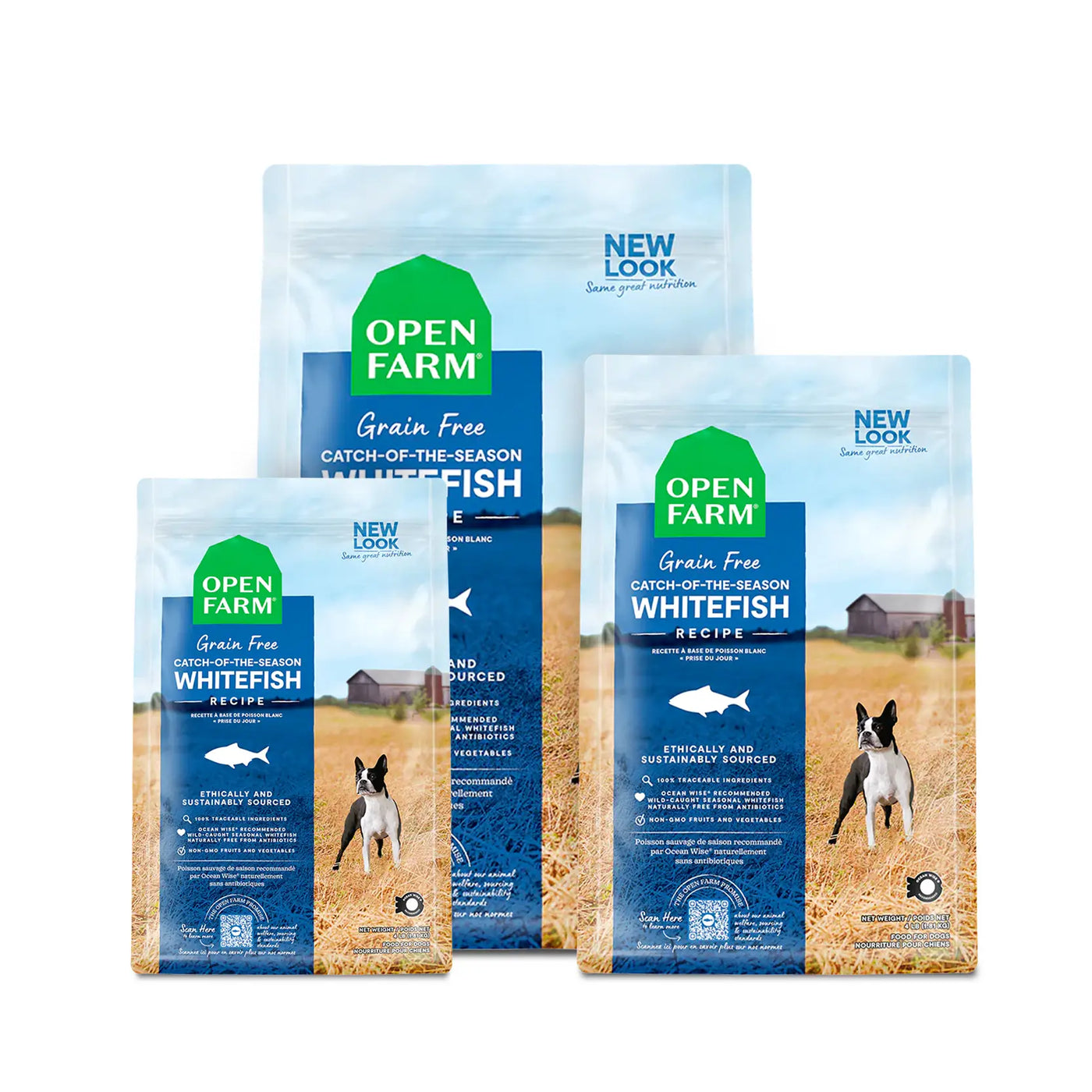 Open Farm Grain Free Dog Food Catch of the Season White Fish & Green Lentil Recipe