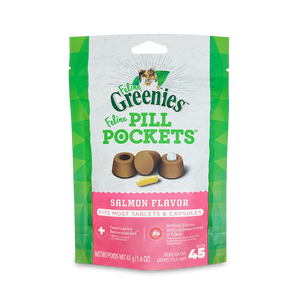 Greenies | Cats Pill Pocket Salmon | Vetopia