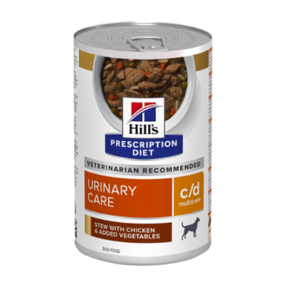 Hill's 希爾思處方食品 - c/d 犬用泌尿道護理配方罐頭 (雞肉燉蔬菜味)