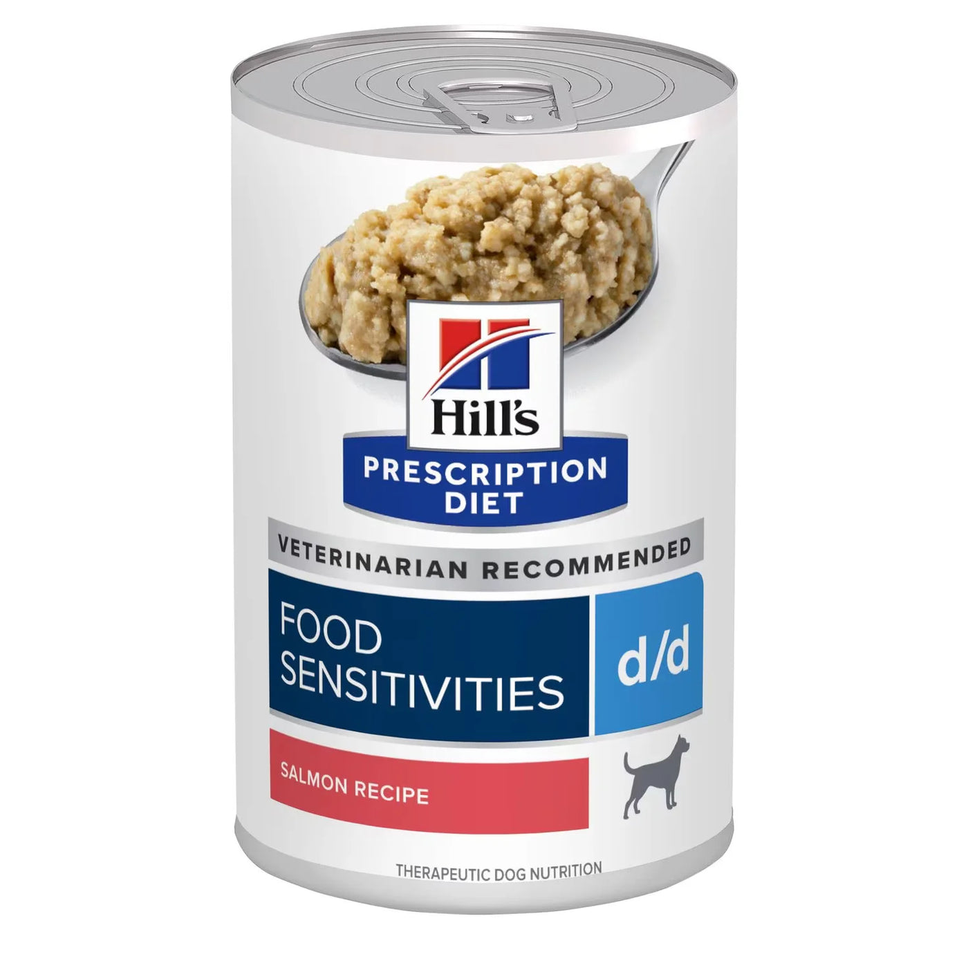 Hill's 希爾思處方食品 - d/d 犬用食物/皮膚敏感護理配方罐頭 (三文魚味) 13安士