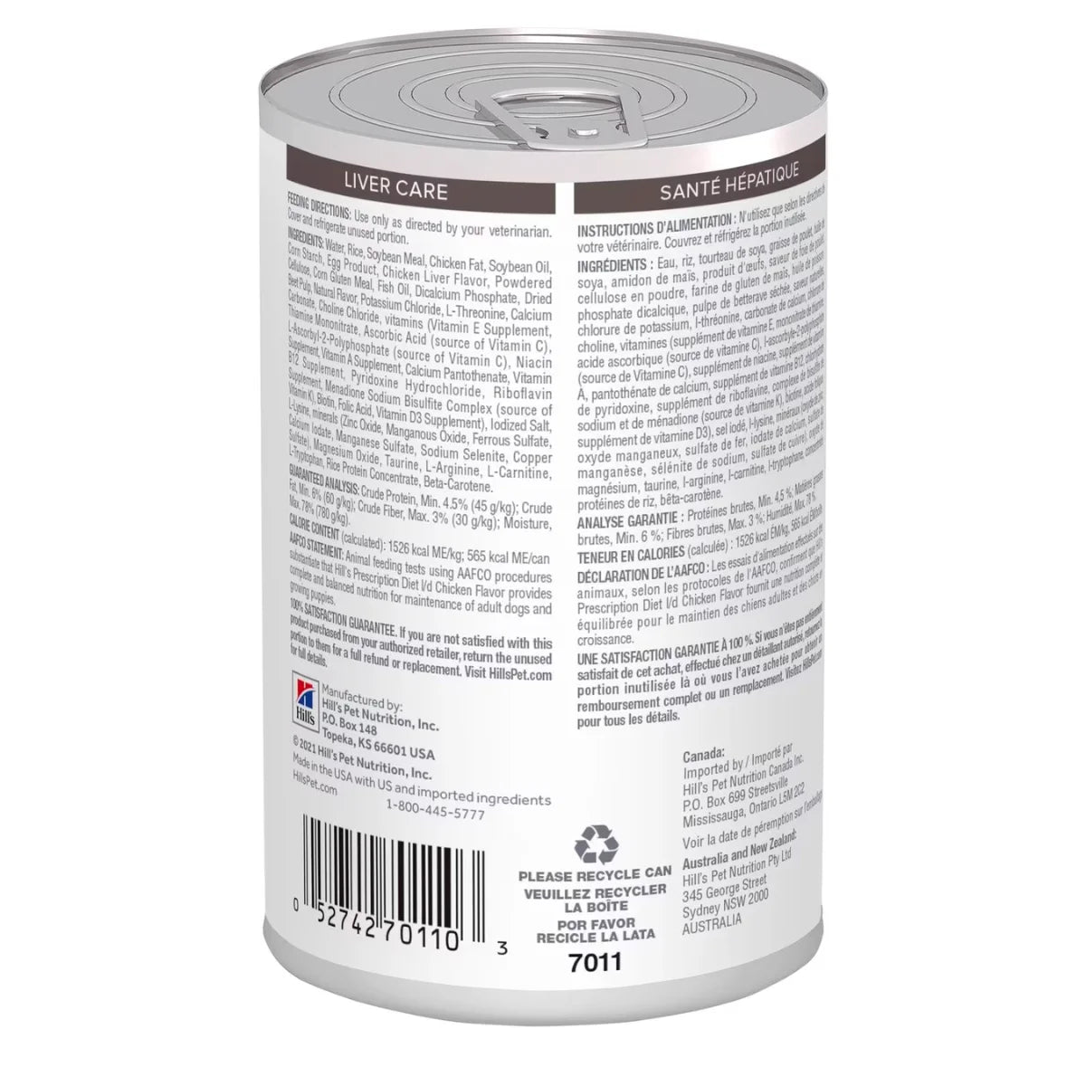 Hill's l/d Liver Care Canned Prescription Dog Food - Vetopia