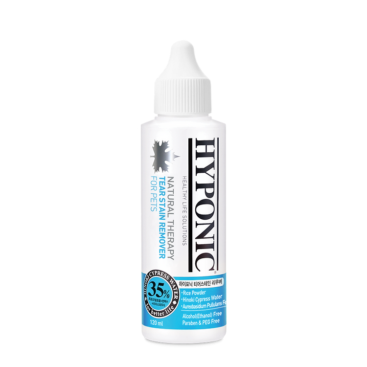 Hyponic - Tear Stain Remover For Dogs & Cats 120ml