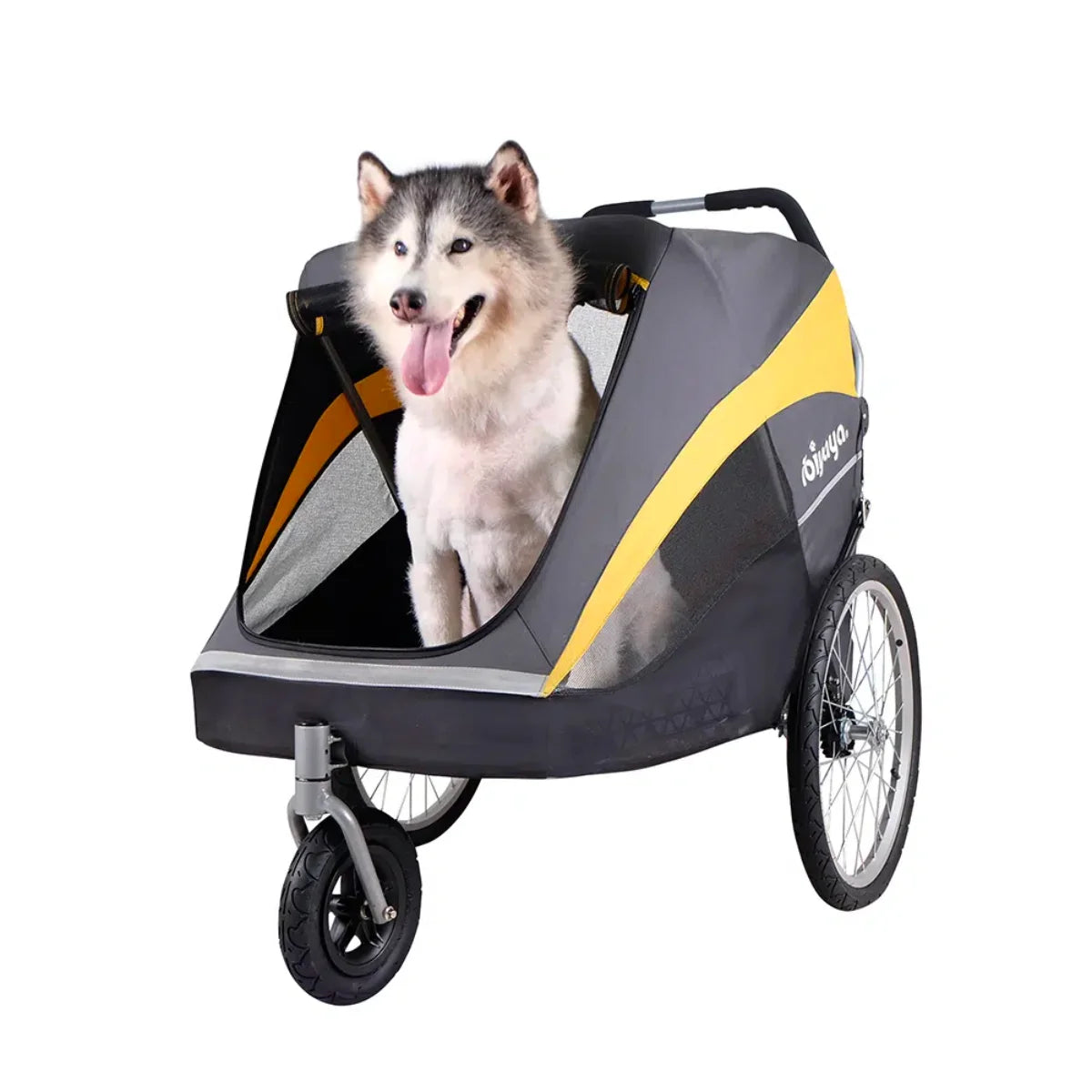 Ibiyaya | Hercules Heavy Duty 3-Wheel Large Dog Pet Stroller | Vetopia