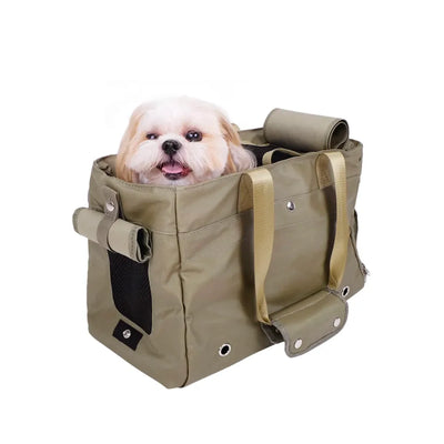 Ibiyaya | Canvas Pet Tote Bag | Small Dog-Cat Carrier | Vetopia