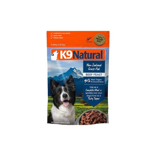 K9 Natural Freeze Dried Dog Food - Beef Feast – Vetopia Online Store