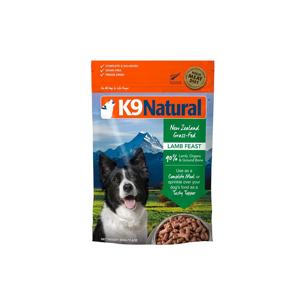 K9 Natural Freeze Dried Dog Food - Lamb Feast – Vetopia Online Store