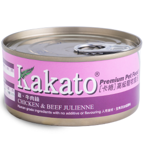 Kakato - Chicken & Beef Julienne (Dogs & Cats) Canned