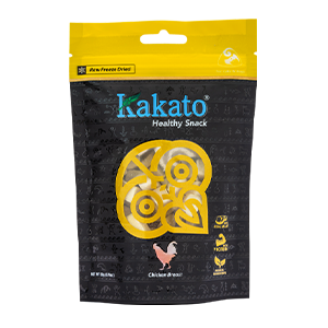 Kakato - 貓狗用純肉凍乾小食系列 - 凍乾雞胸肉粒 20克