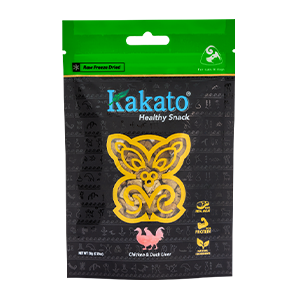 Kakato - Freeze Dried Treats for Dogs & Cats - Chicken Liver & Duck Liver Dice 20g