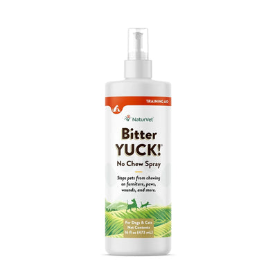 NaturVet - Bitter YUCK! No Chew Spray for Dogs & Cats