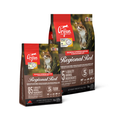 Orijen Grain Free Cat Food - Regional Red