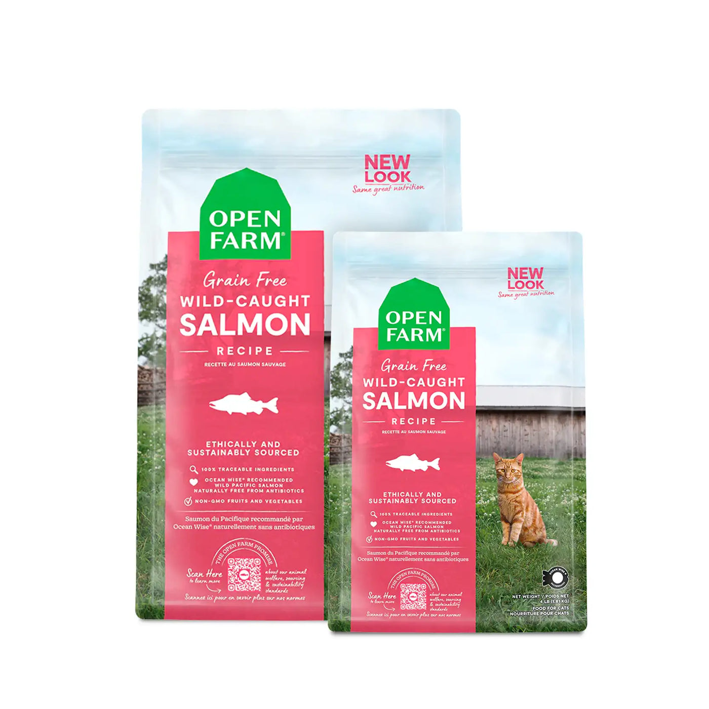 Open Farm Grain Free Cat Food Wild-Caught Salmon Recipe