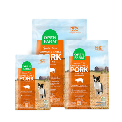 Open Farm Grain Free Dog Food Farmer's Table Pork & Root Vegetable Recipe