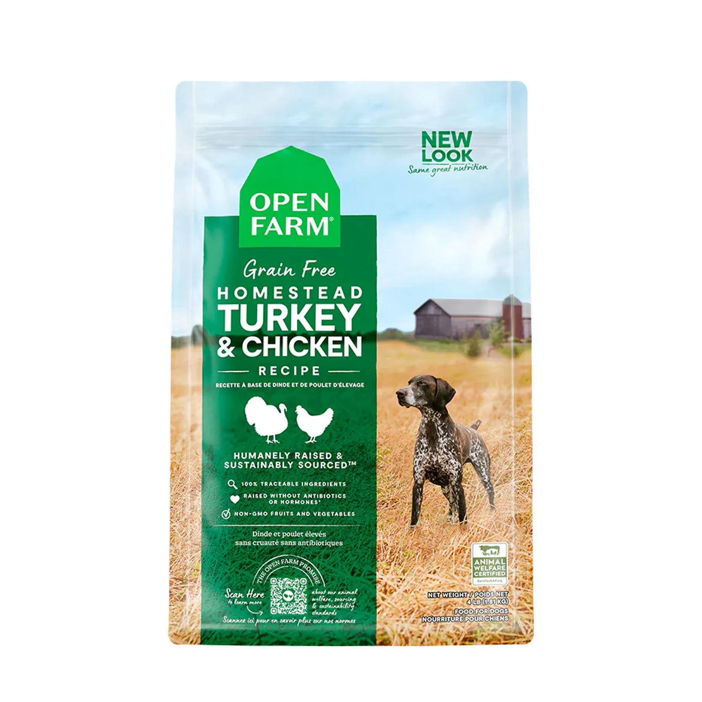 Open Farm Grain Free Dog Food Homestead Turkey & Chicken Recipe