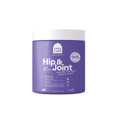 Open Farm Hip & Joint Supplement Chews for Dogs (90 chews)