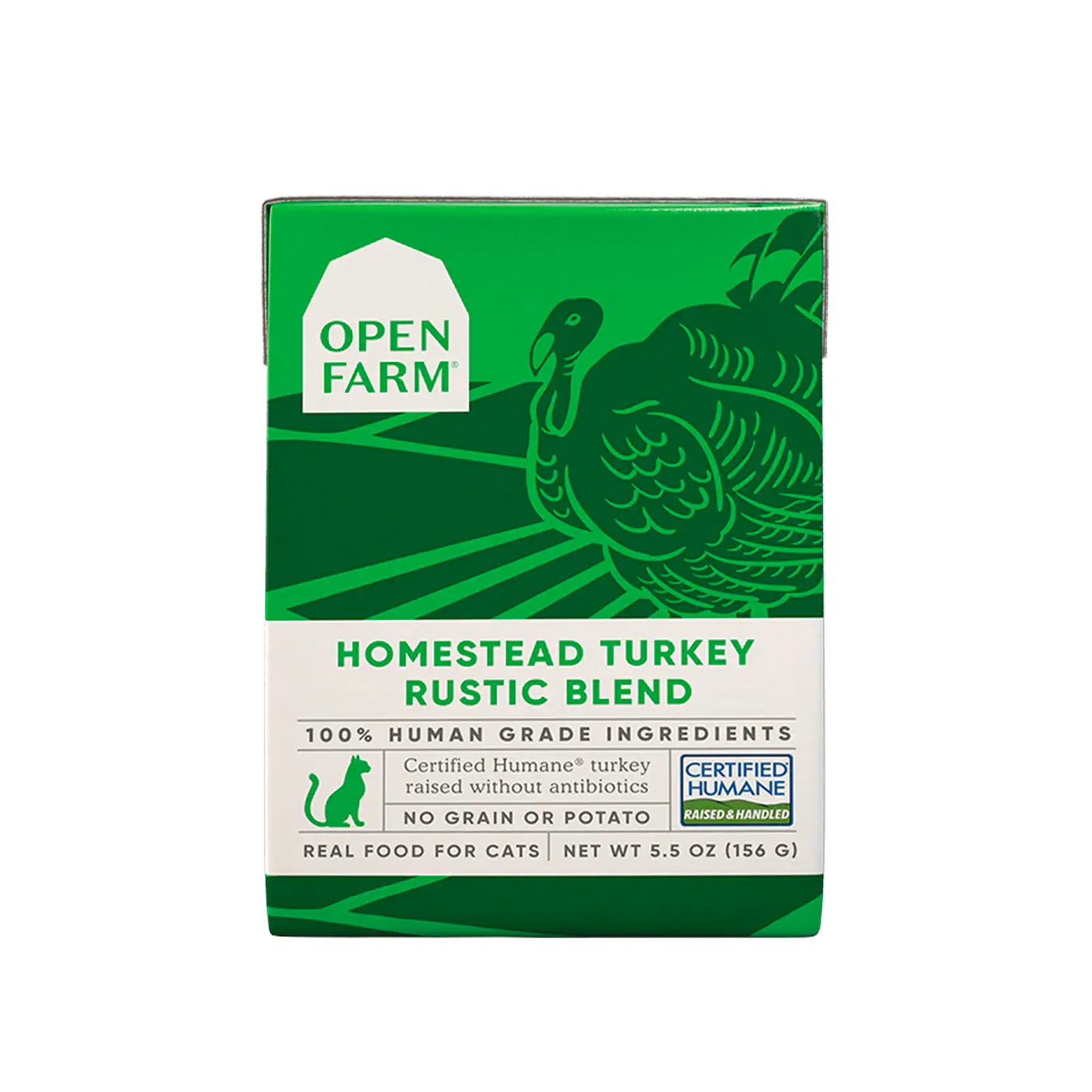 Open Farm Rustic Blend Wet Cat Food Homestead Turkey 5.5oz Vetopia