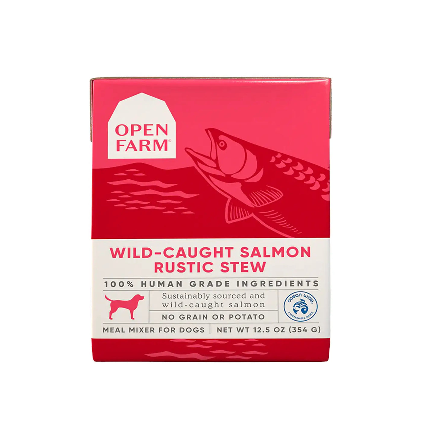 Open Farm Rustic Stew Wet Dog Food Wild-Caught Salmon 12.5oz