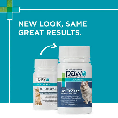 PAW - Osteosupport (Joint Supplement for Cats) 60 Capsules