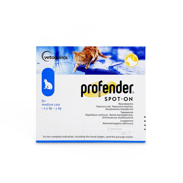 Profender Spot-on Cats Allwormer Intestinal Dewormer – Vetopia