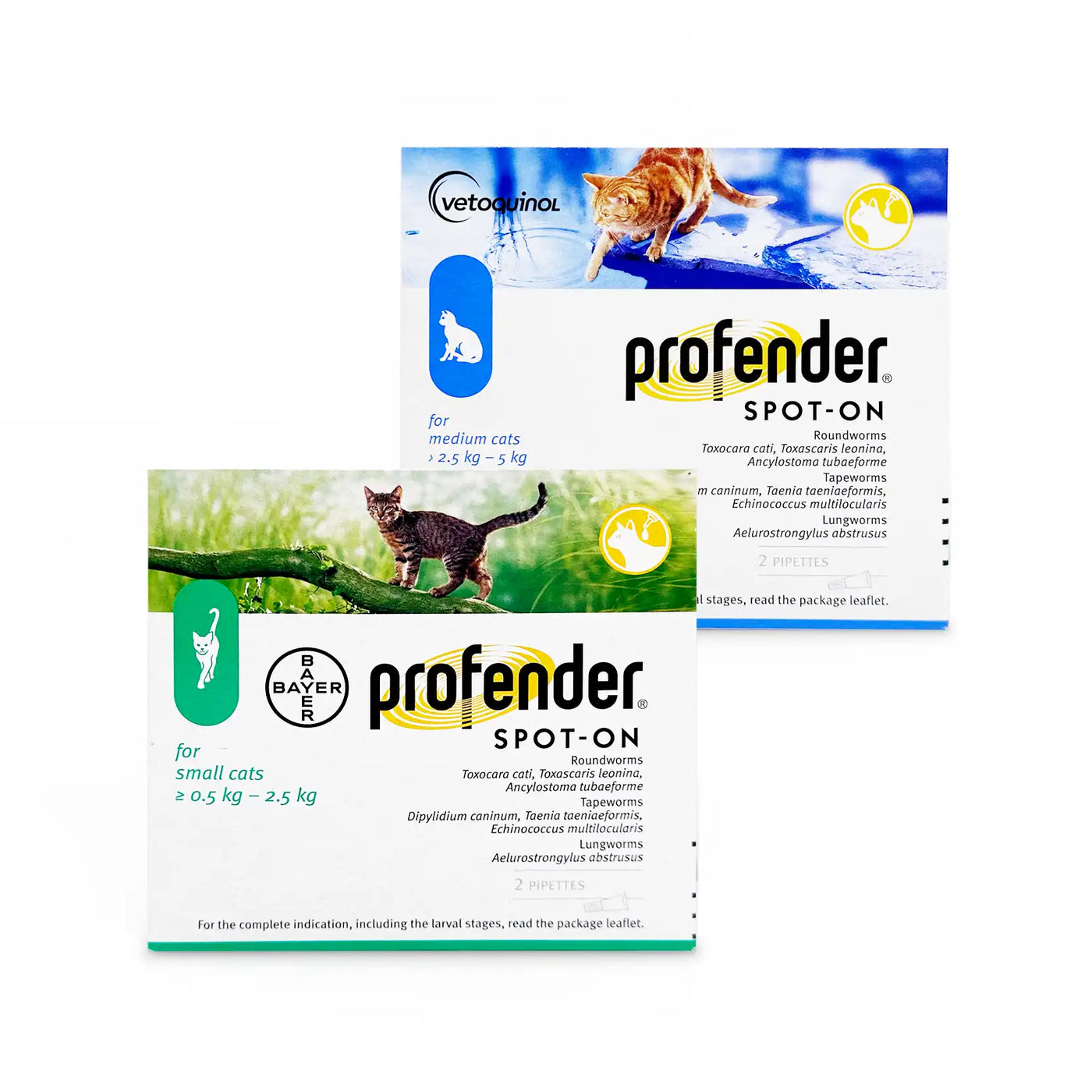 Profender | Spot-on Cats Allwormer | Intestinal Dewormer | Vetopia